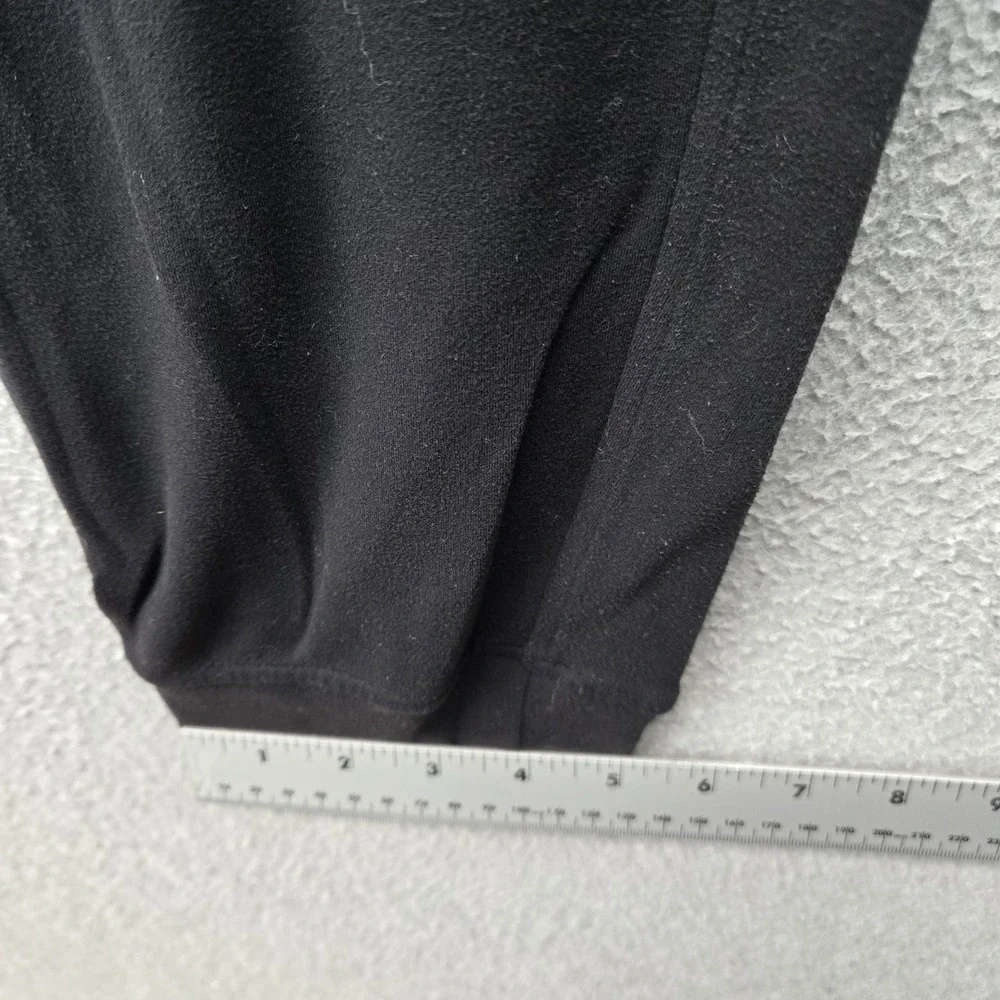 Lululemon Women Activewear Pants 10 Black Joggers High Rise Pockets 28